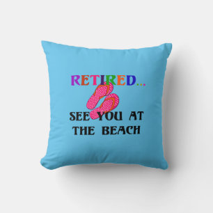 In ruste...zie je bij het strand, leuk, leuk, leuk kussen