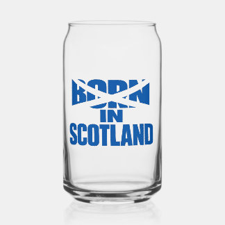 In Schotland geboren glas tumbler
