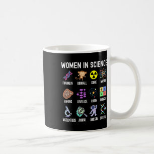 In Science - Feministische Stem Girls Empowerment Koffiemok