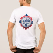 in scrubs we trust Tri-Blend shirt (Achterkant)