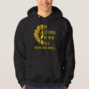 In September Draag Gold CCA-ondersteuning Hoodie