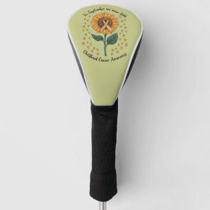 In September dragen we goud ter bewustwording van Golfheadcover