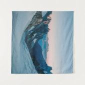 IN SNEEUW GEDEKT MOUNTAIN WANDKLEED (Voorkant (horizontaal))