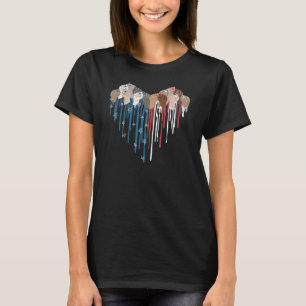 In Solidariteit protesteren vrouwen T-shirt