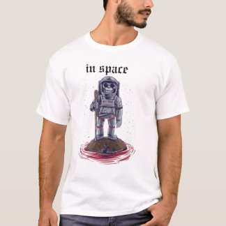 In space t-shirt