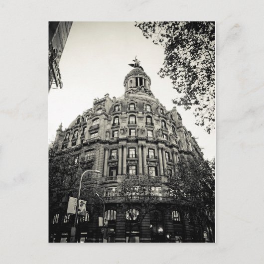 In Spanje Briefkaart (Voorkant)