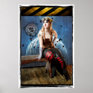 In spatie afdrukken poster