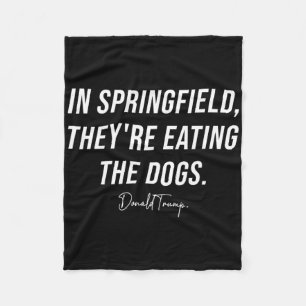In Springfield eten ze de huisdieren - Trump Har Fleece Deken