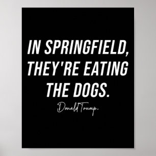 In Springfield eten ze de huisdieren - Trump Har Poster