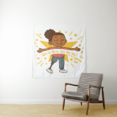'In staat om te schitteren, net als jij' Tapestry Wandkleed (In situ)