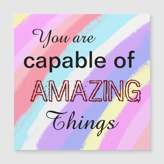 In staat tot verbazingwekkende dingen Rainbow Colo (Voorkant)