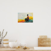 In Stille Gebed Poster (Keuken)