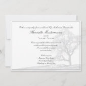 In stille rouw - boom op weide (Achterkant)