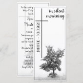 In stille rouw - boom op weide 2.0 (Voorkant / Achterkant)