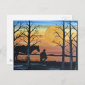 In stilte briefkaart (Voorkant / Achterkant)