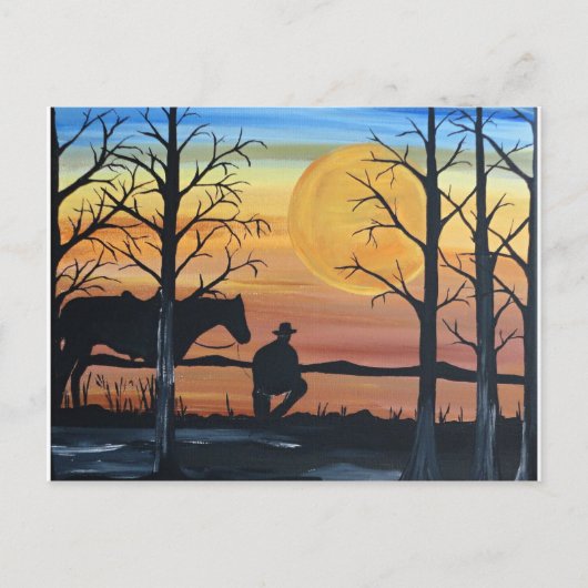 In stilte briefkaart (Voorkant)