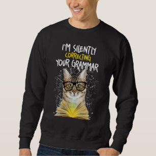 In stilte corrigeren van uw grammatica - Cat Engli Trui