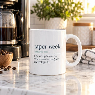 In Taperingweek Geduld Alstublieft Grappige Koffie Koffiemok