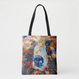 In the Bear's Gaze Tote Bag