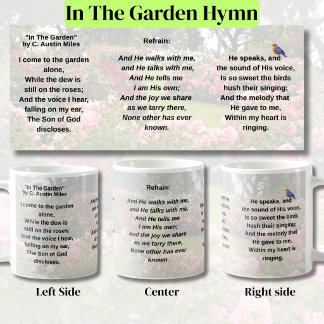 In The Garden Christelijke hymne Koffiemok