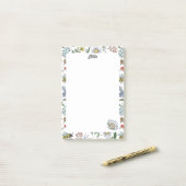 In the Garden Notepad Post-it® Notes (Op bureau)