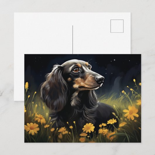 In the Garden of Happiness: Briefkaart (Voorkant / Achterkant)