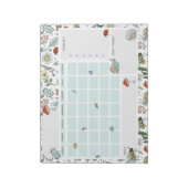 In the Garden Open Dated Desk Calendar Notepad Notitieblok (Gedraaid)