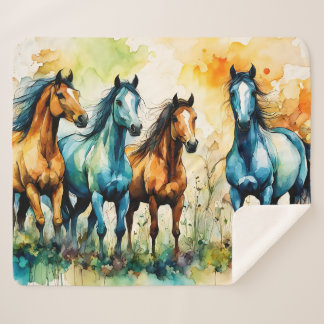 In the Pasture Sherpa Deken