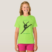 In The Playground Lime colored T-Shirt (Devant entier)