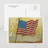 In Triumph zal zwaaien Briefkaart (Voorkant / Achterkant)