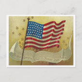 In Triumph zal zwaaien Briefkaart (Voorkant)