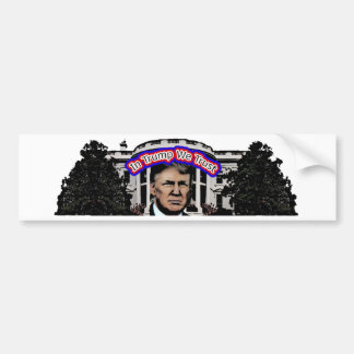 In Trump vertrouwen we op Bumpersticker