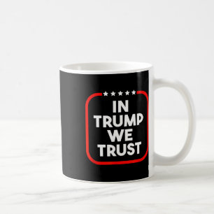 In Trump vertrouwen we op pro-Trump 2024 Conservat Koffiemok