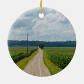 In tussen Corn-velden Keramisch Ornament (Achterkant)