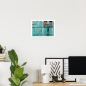 In tussen Windows Poster (Thuiskantoor)
