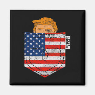 In uw zak Verkiezing van de VS Trump voor 2024 4e  Magneet