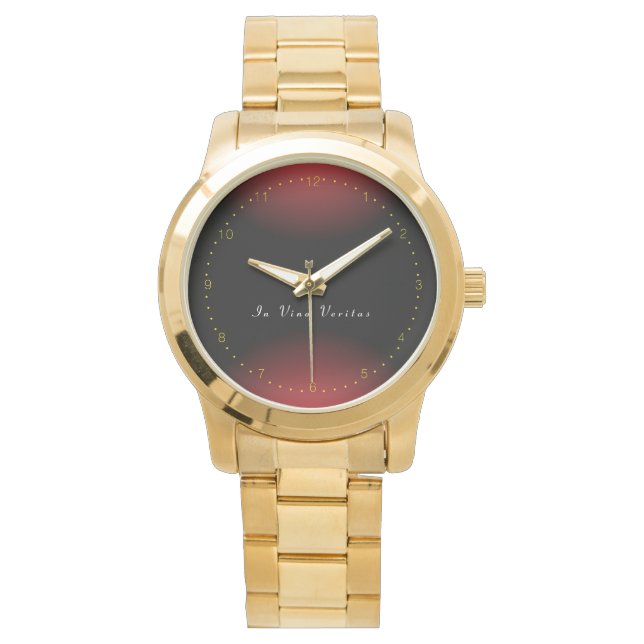 In Vino Veritas eWatch Watch Horloge (Voorkant)