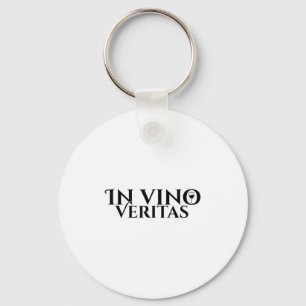 In Vino Veritas _ Latijn _ Oude Rome _ Wijnliefde Sleutelhanger