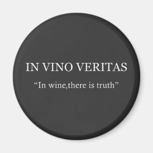 In vino veritas magneet