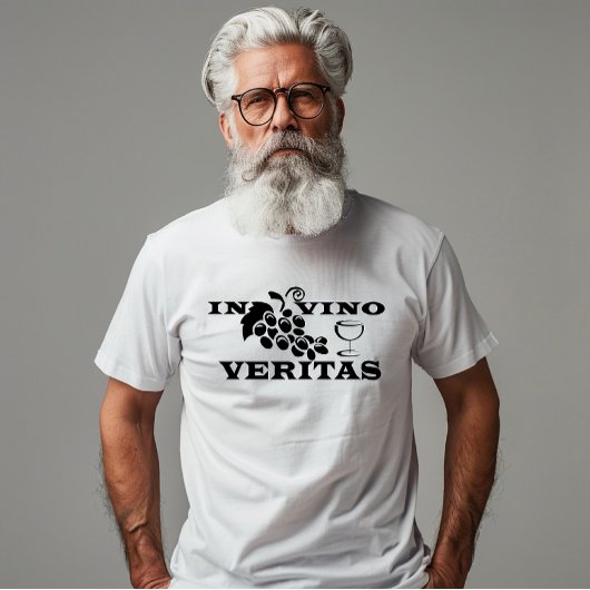 In vino veritas t-shirt