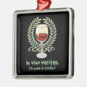 In Vino Veritas Wine Ornament (Links)