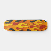 In vlammen skateboard (Horizontaal)