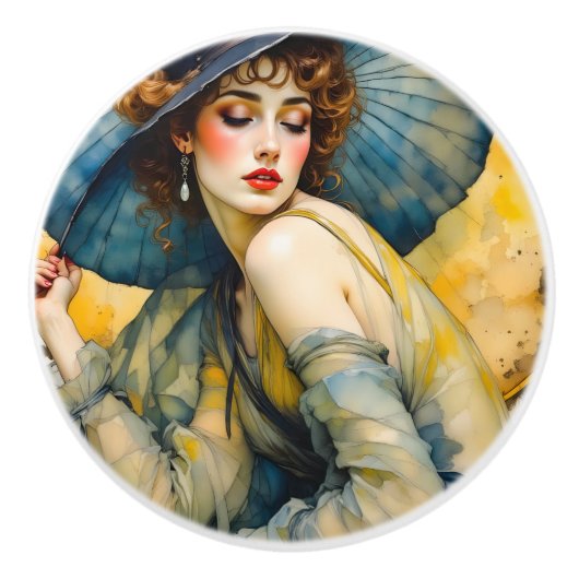 In Vogue Keramische Knop (Voorkant)