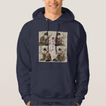 "In volle bloei" Japanse kat in kimono 