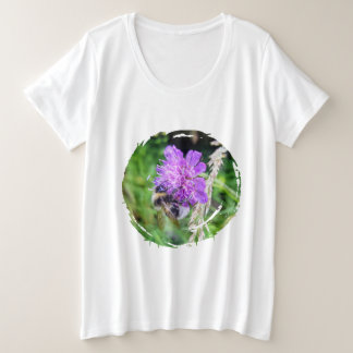 In voller Blüte – Damen T-Shirt Plus Size