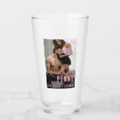 In voor een Penny Drink Glass Glas (Achterkant)