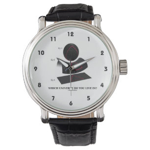 In welk universum woon je? Fysieke Humor Horloge