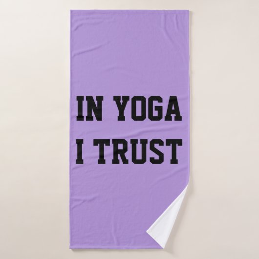 IN YOGA TRUST Bath Towel Badhanddoek (Badhanddoek)