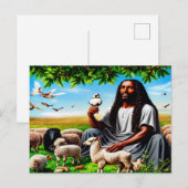 In zijn presentie Briefkaart (Voorkant / Achterkant)
