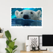 IN ZOEK NAAR ICE ~ Art Poster (Thuiskantoor)